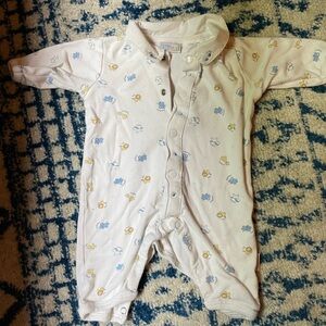 Baby boy collared outfit